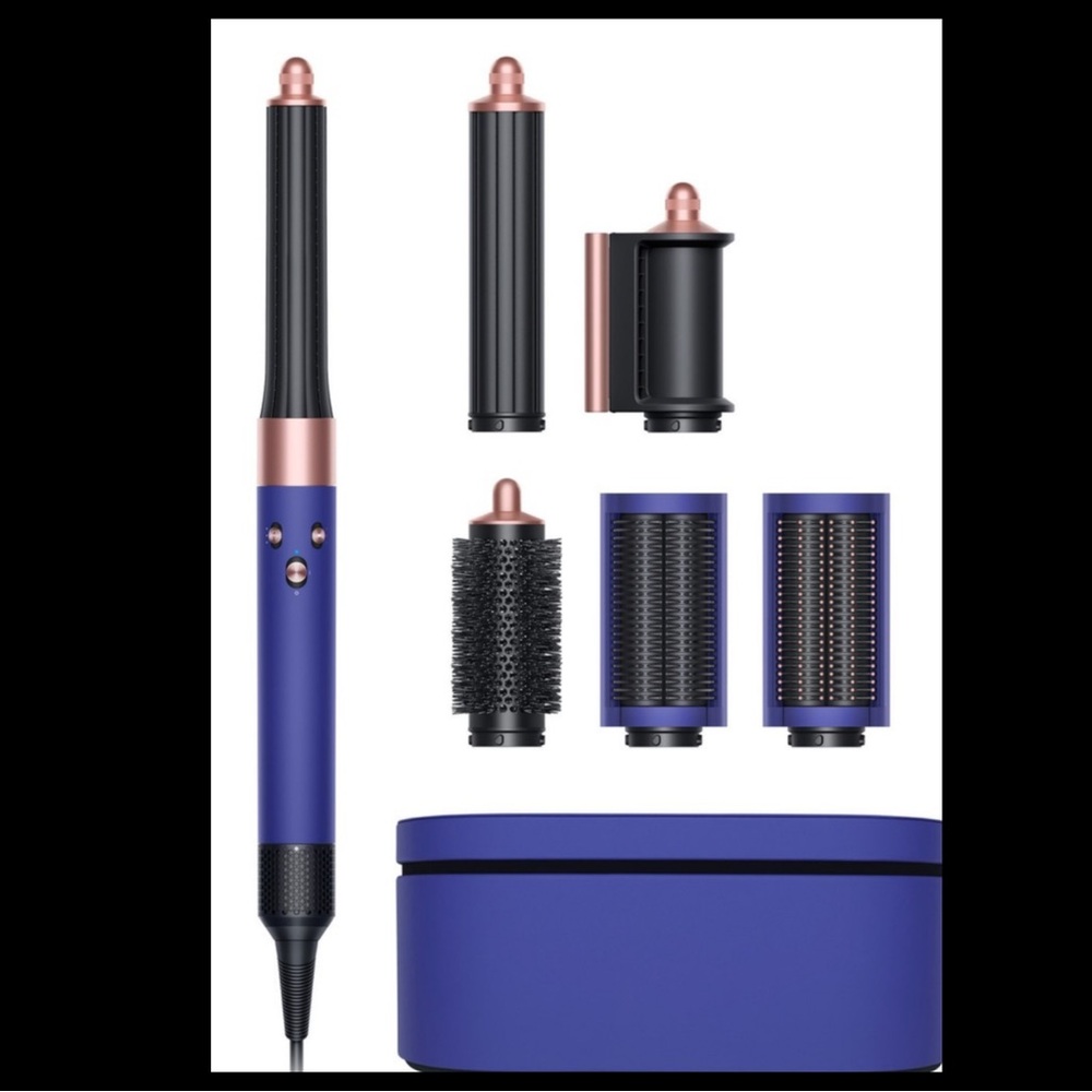 Dyson Air Wrap Multi-Styler Long (Vinca Blue/Rose) Limited with Case